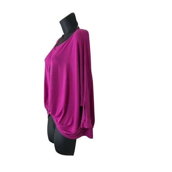 Free People Keeping On Top Fuchsia Pink Top Size S - Picture 4 of 7